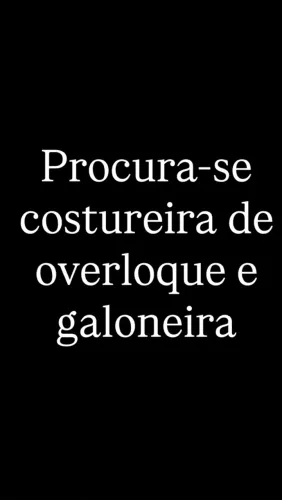 Costureira para diária