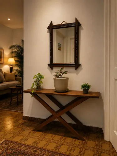Aparador vintage em madeira maciça | Design atemporal