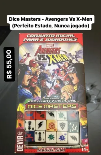 Jogo Dice Master: Avengers Vs X-Men