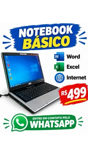 NOTEBOOK R$499- HOJE 08/10 - LEIA TODO ANÚNCIO