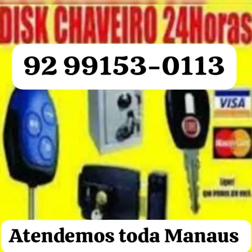 Chaveiro 24 horas disponível