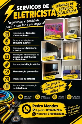 Eletricista e instalações