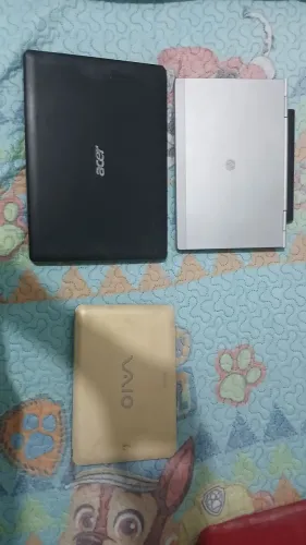 3 Notebooks com problema