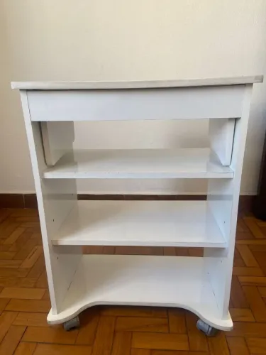 Estante/Rack/Armário Organizador com rodinhas