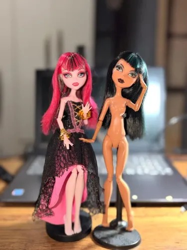 Monster high dráculaura e Cléo