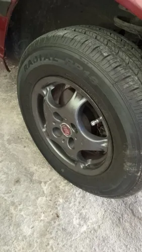 Jogo de rodas aro 13 Fiat 