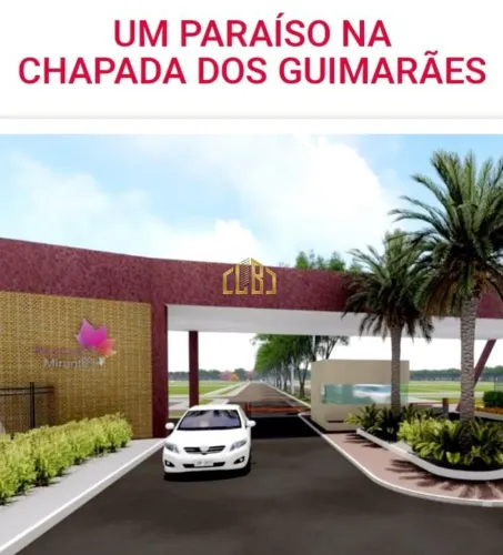 Terreno á venda em Condomínio Fechado Chapada dos Guimarães