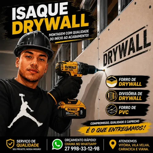 Drywal profissional gesso _forros ,paredes,e Divisórias