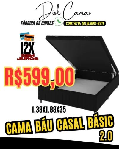 Baú de cama - PROMOÇÃO!!!!