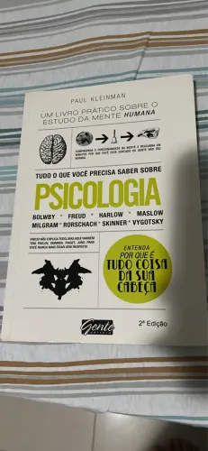 Livro Tudo o Que Você Precisa Saber Sobre Psicologia - Paul Kleinman