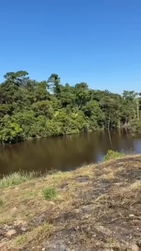 Sítio 3.400 m² às margens da represa em Linhares