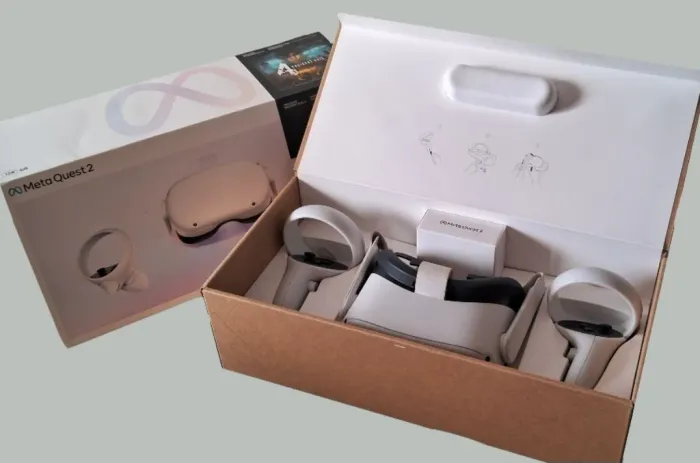 Oculus vr Meta Quest 2 versão 128gb completo + nota fiscal