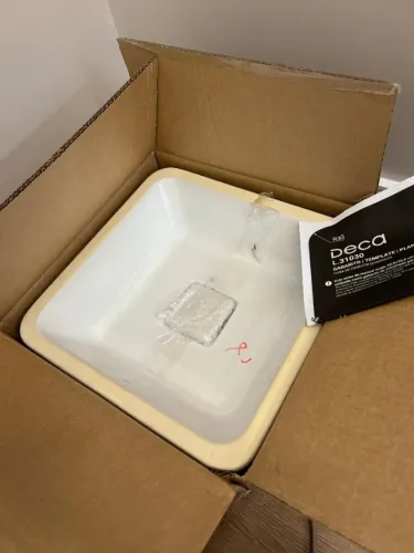 Cuba para banheiro, lavabo NOVA 30x30 Deca