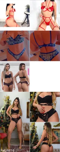 kit 30 conjuntos de lingerie com leves defeitos 299,00