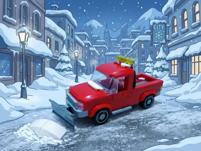 Caminhonete Mr Plow Os Simpsons MOC