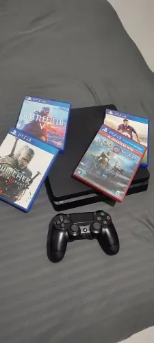 Ps4 slim completo já entregue