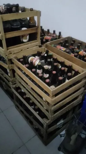 Garrafas de cerveja litrão e litrinho