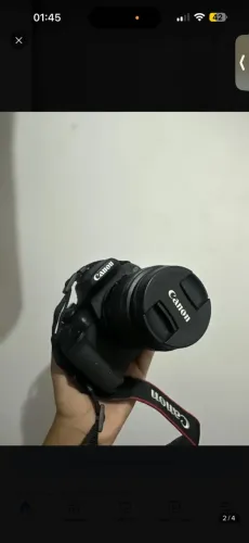 Canon Eos Rebel Kit T7 18-55mmii Dslr Cor Preto (sem Bateria