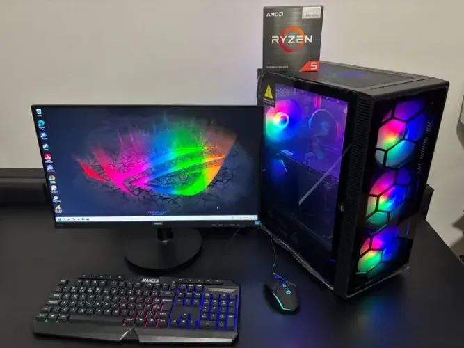PC Gamer Ryzen 5, TUF RX5600xt, 16gb DDR4
