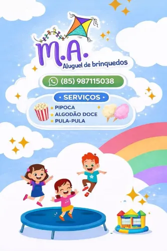 ? ALUGUEL DE BRINQUEDOS PARA FESTAS E EVENTOS ?