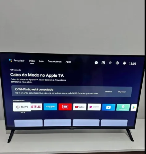 Tv TCL smart 32 " sistema operacional Android com controle original. 