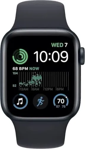 Apple Watch SE (2ª Geração) 44mm - 1 ano de uso + Bateria 91%