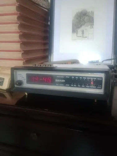 RÁDIO RELÓGIO SEMP RR-1005 VINTAGE / COLECIONÁVEL