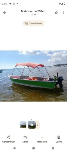 Vendo barco lambari em perfeito estado 