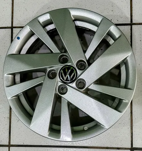 Roda Vw Original Novo Polo Aro 15 5x100, AVULSA,JOGO