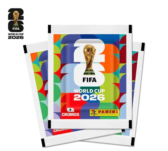 10 pacotes de figurinhas copa 2026 original 