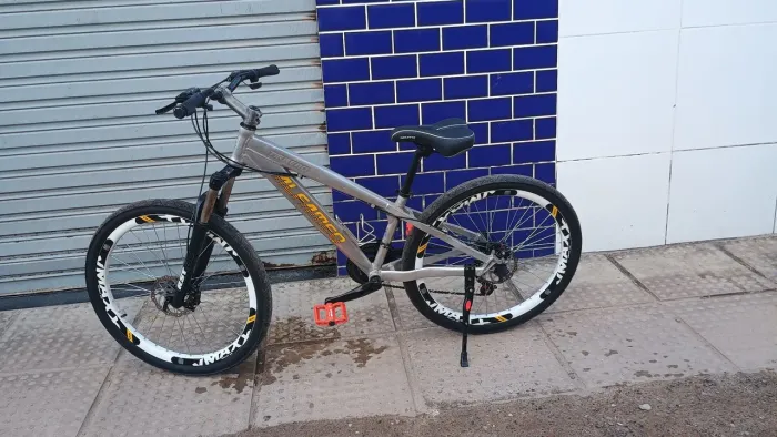 Bicicleta alfameq, bike toda de alumínio estilizada não tem igual