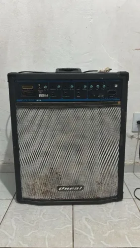 Amplificador Oneal Usado - Caixa de Som Potente para Instrumentos/Microfone