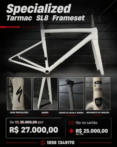 Specialized Tarmac SL8 Frameset - S-Works