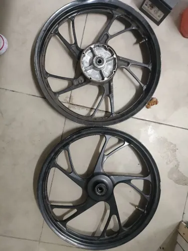 PAR DE RODAS ORIGINAIS HONDA PARA TITAN 160