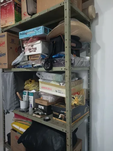 Armários de galvanizado usado, chapa reforçada