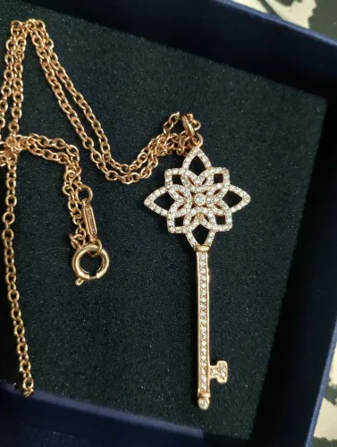 Colar Tiffany chave, Premium 