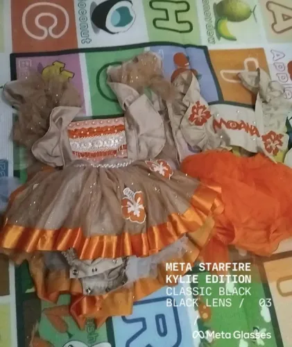 2 Fantasias Infantil Moana Baby- Excelente Estado