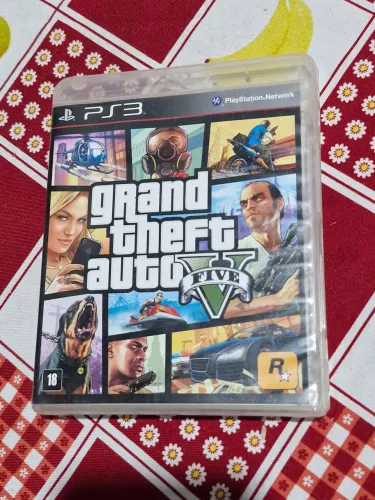 GTA V 5 original PS3 manuais e mapa