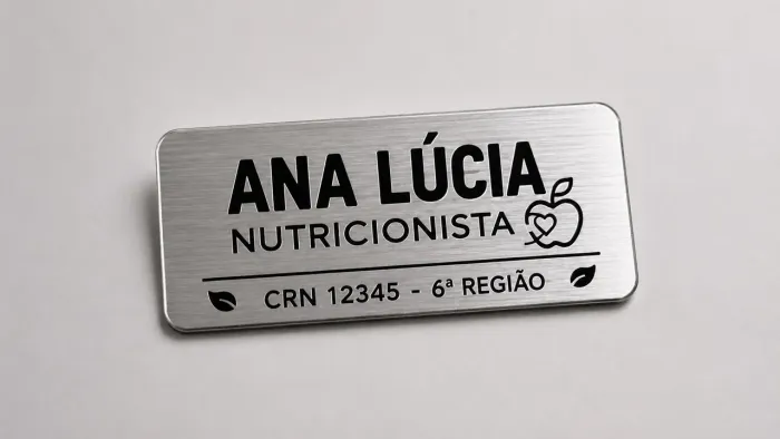 Broches de Identificação Personalizados