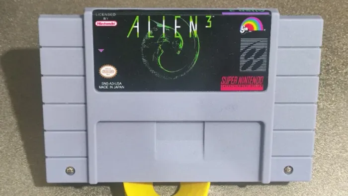Cartucho novo de Super Nintendo SNES - Alien 3