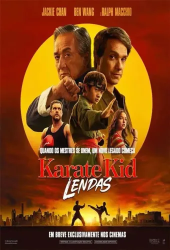 Pôster/Cartaz/Quadro de cinema de Karatê Kid Lendas