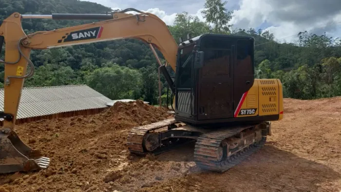 Máquina pesada para construção