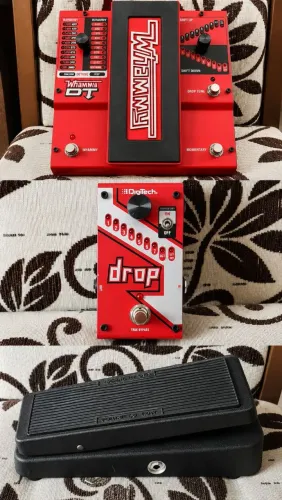 PEDAIS DE GUITARRA/ WHAMMY DT, DROP/ WAH WAH CRY BABY