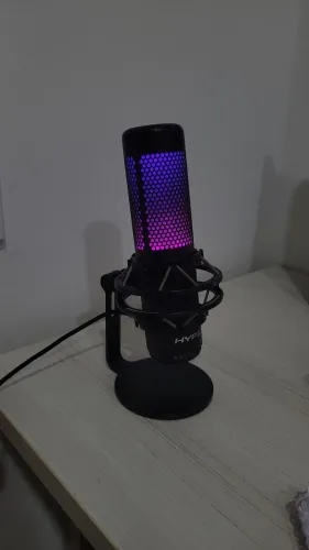 Microfone HyperX Quadcast S RGB