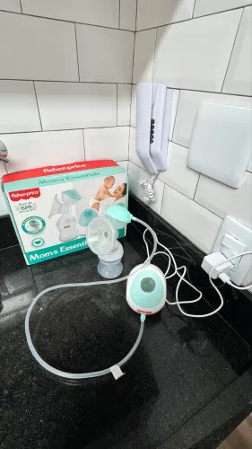 Extrator leite fisher price elétrico 