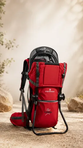 Mochila Cargueira Infantil Ferrino Caribou - para Trilhas e Caminhadas