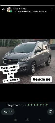 Chevrolet Spin LTZ 1.8 8V Econo.flex 5P Mec. 2019