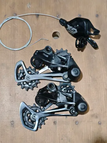 Trocador SRAM GX + Câmbio GX + Câmbio SX 12s Eagle