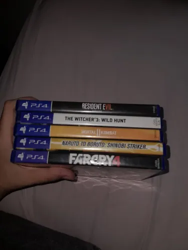Lote de jogos ps4