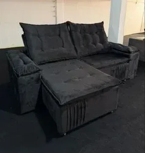 Sofá Munique Retrátil e Reclinável 2,30m - (Oferta)!!